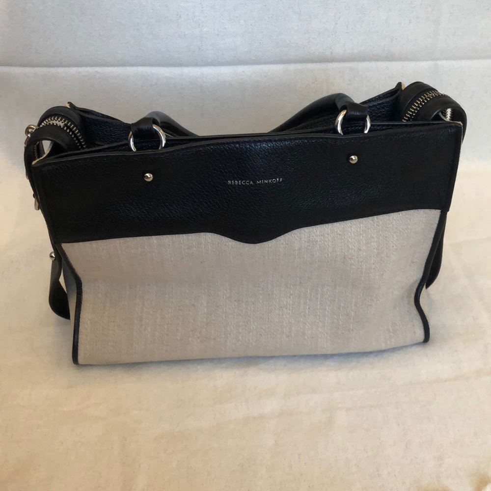 Rebecca Minkoff Linen Bedford Zip Satchel